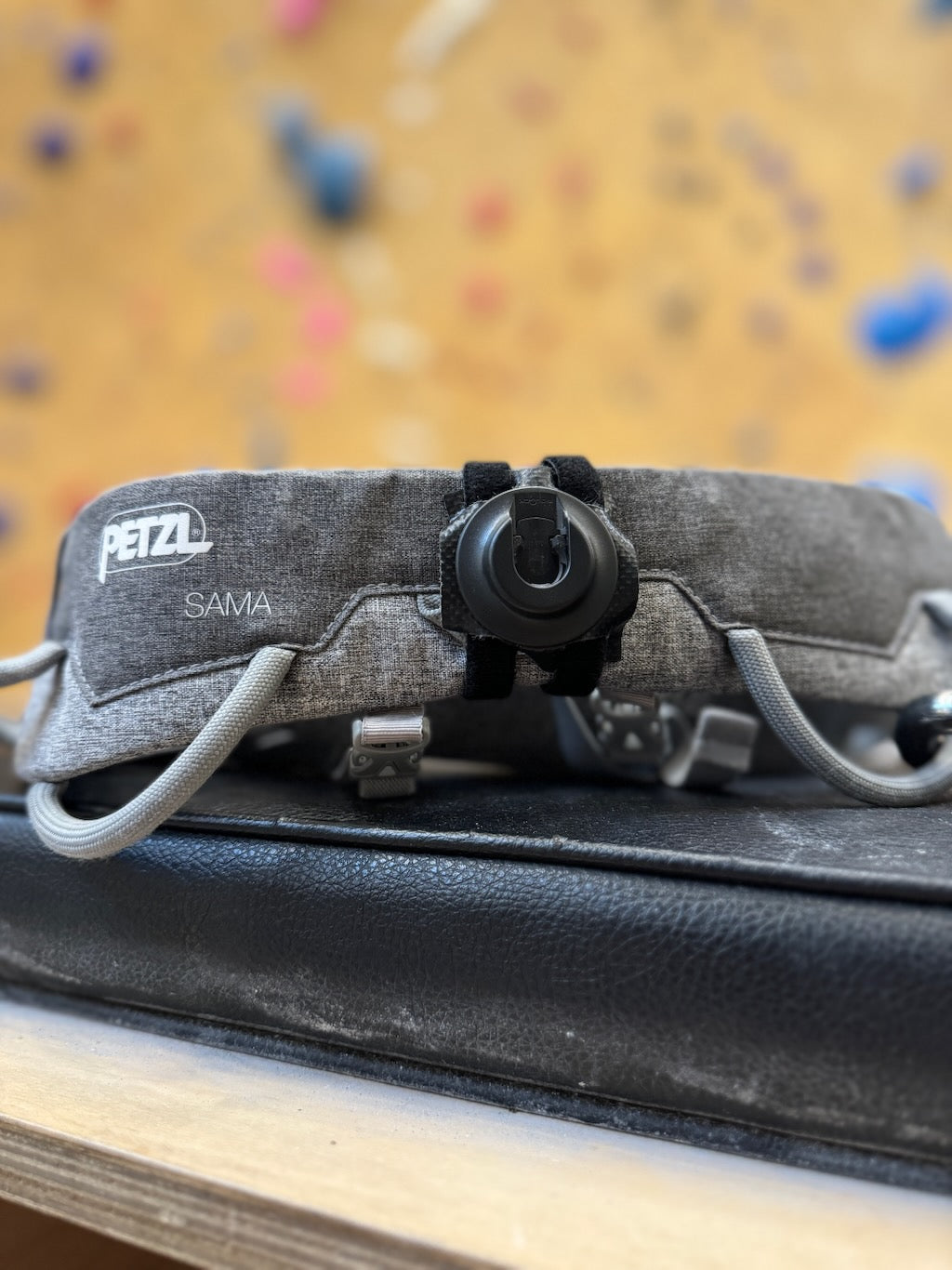 Harness Attachment Anchor for Quick Release Chalk Bag